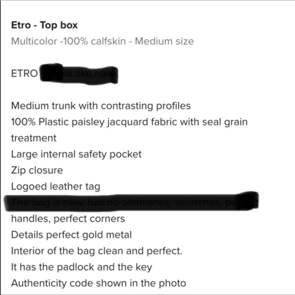 Etro Paisley Print Handbag Bag - Picture 9 of 10